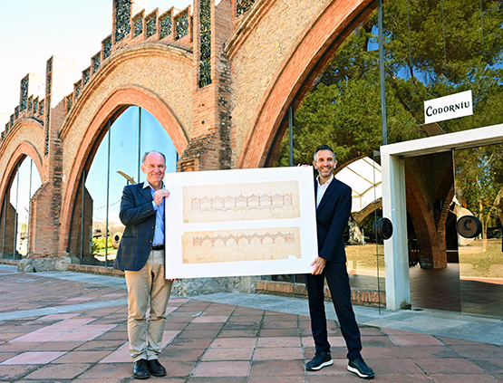Codorníu cedeix plànols inèdits de Puig i Cadafalch al Col·legi d’Arquitectes de Catalunya