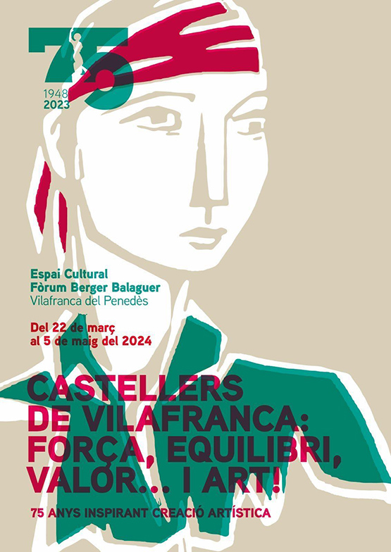 Els Castellers de Vilafranca i la Fundació Pinnae organitzen una exposició en motiu del 75è aniversari de la colla