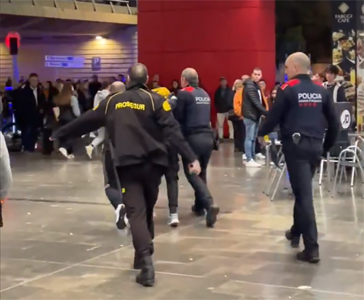 Detenen un home al centre comercial Màgic de Badalona després d’atacar un local amb una destral