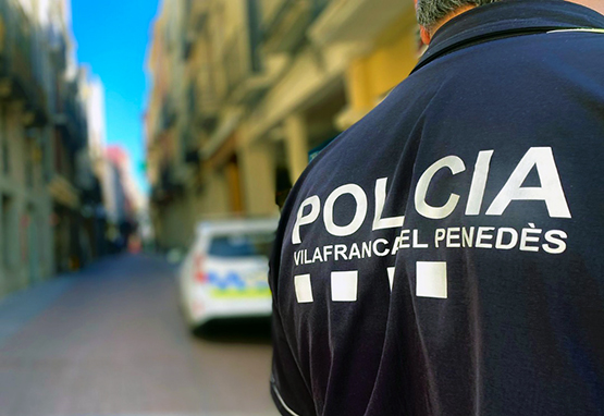 Quatre detinguts per la Policia Local de Vilafranca durant el cap de setmana per robatoris amb força a l’interior de vehicles i robatoris amb intimidació
