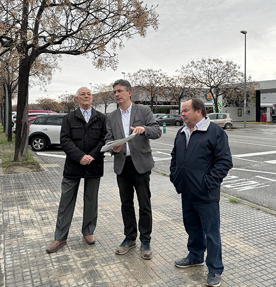 La ronda de Mar de Vilafranca tindrà 115 noves places d’aparcament