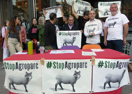 La plataforma Stopagroparc aconsegueix prop de 18.000 euros per portar a judici l’Agroparc