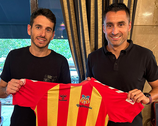 El FC Vilafranca cessa els entrenadors Santi Triguero i Gerard Boira
