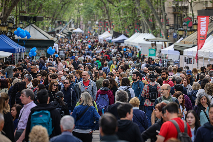 El Sant Jordi de Barcelona recuperarà la totalitat de la Rambla amb un nou repartiment “mes esponjat”