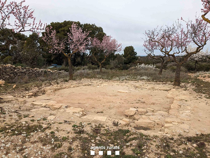 Denunciat penalment per buscar i endur-se restes de valor del jaciment ibèric de coll del Moro de Gandesa