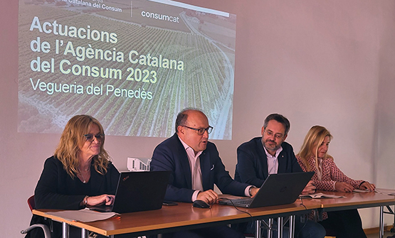 L’Agència Catalana del Consum va atendre 3.792 consultes i va gestionar 1.076 reclamacions a la vegueria del Penedès l’any 2023