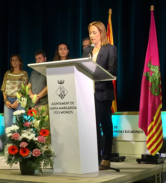 L’alcaldessa dels Monjos, Imma Ferret, número 16 de la candidatura del PSC per a les eleccions al Parlament del  12 de maig