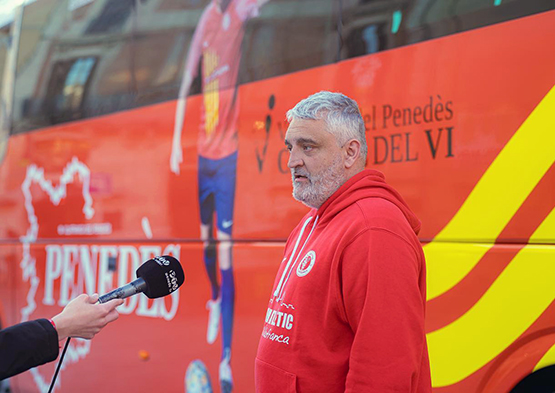 Dimiteix el president de l’FE Atlètic Vilafranca, Rai Escofet, i es paralitza la unió amb el CFB Marc Bartra