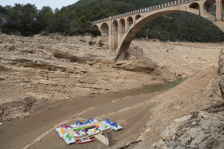 Tanquen el regadiu del pantà d’Ulldecona per la caiguda de les reserves per sota del 4%