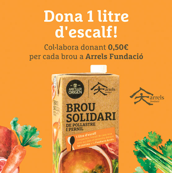 “Dona 1L d’escalf”, la campanya solidària per assegurar un plat calent a les persones sense llar