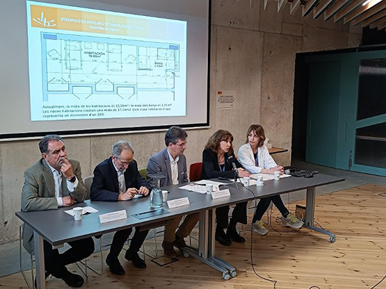 El Centre Ricard Fortuny s’ampliarà amb 32 habitacions dobles i 70 individuals