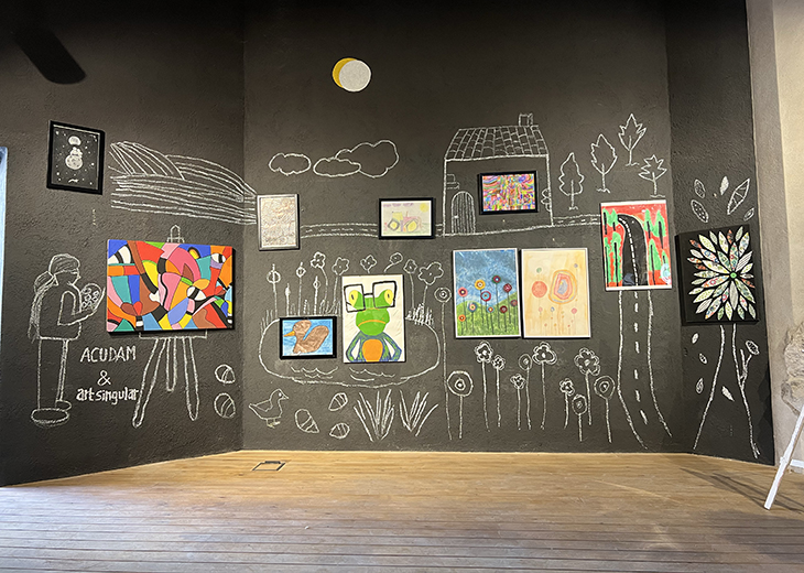 El Gargar de Penelles escalfa motors amb la inauguració de l’exposició ‘Art Singular’
