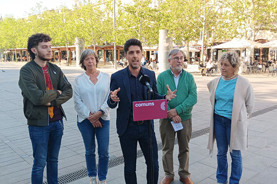 Comuns Sumar aposta per la línia orbital ferroviària i l’eix transversal de mercaderies