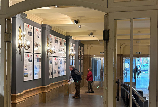 L’exposició i el sorteig pels 25 anys d’El Cargol romandran al vestíbul del Casal fins diumenge