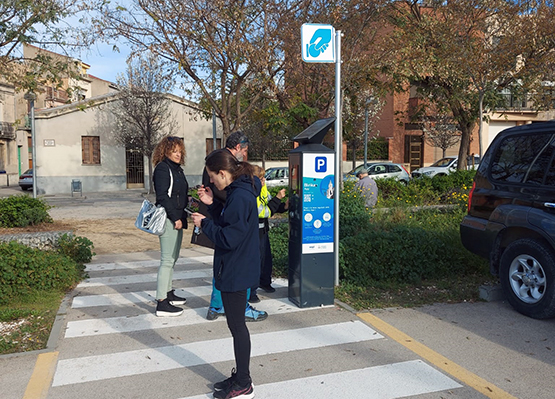 Entra en funcionament la zona taronja d’estacionament de Vilafranca