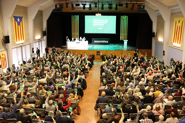 Comença la votació per escollir el nou Secretariat Nacional de l’ANC que s’allargarà fins dissabte