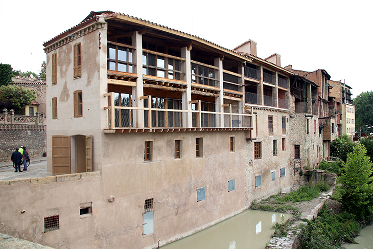 S’enllesteixen els treballs de rehabilitació de dues antigues adoberies de Vic i obriran portes al públic el 23 de maig