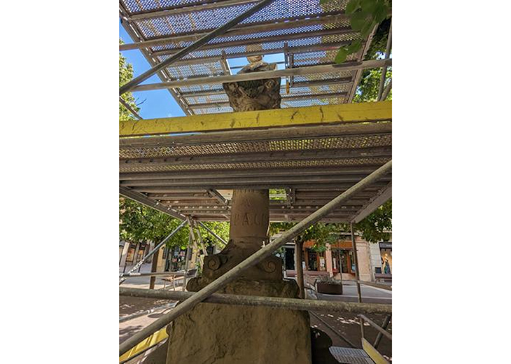 L’Ajuntament de Manresa restaura l’escultura dedica a Josep Anselm Clavé, la més antiga dels carrers de la ciutat