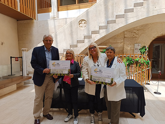 Lliurada la recaptació de la caminada solidària Fem Polseguera! 2024