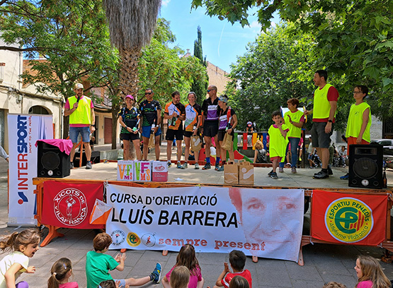 La cursa d’orientació Lluís Barrera va reunir ahir més de 220 corredors