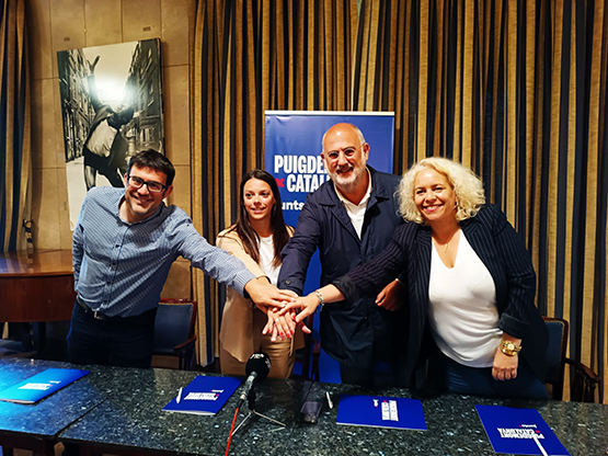 La millora de la mobilitat al Penedès, prioritat dels candidats comarcals de Junts per al 12M