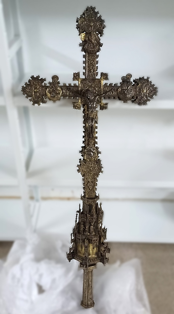 Sant Martí homenatjarà aquest diumenge als dos historiadors que van localitzar la creu robada al municipi l’any 1981