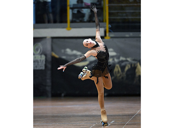 La penedesenca Ivet Ashurst, tercera a la Copa del Món de Patinatge Artístic