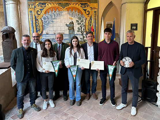 El Rotary Club de Vilafranca premia els millors estudiants del curs 2022-23