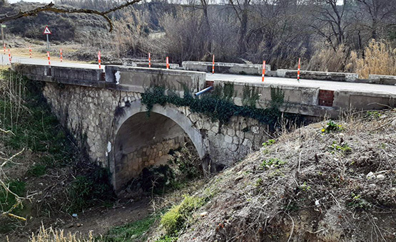 Iniciades les obres de rehabilitació i ampliació del pont de Can Cartró, a Subirats