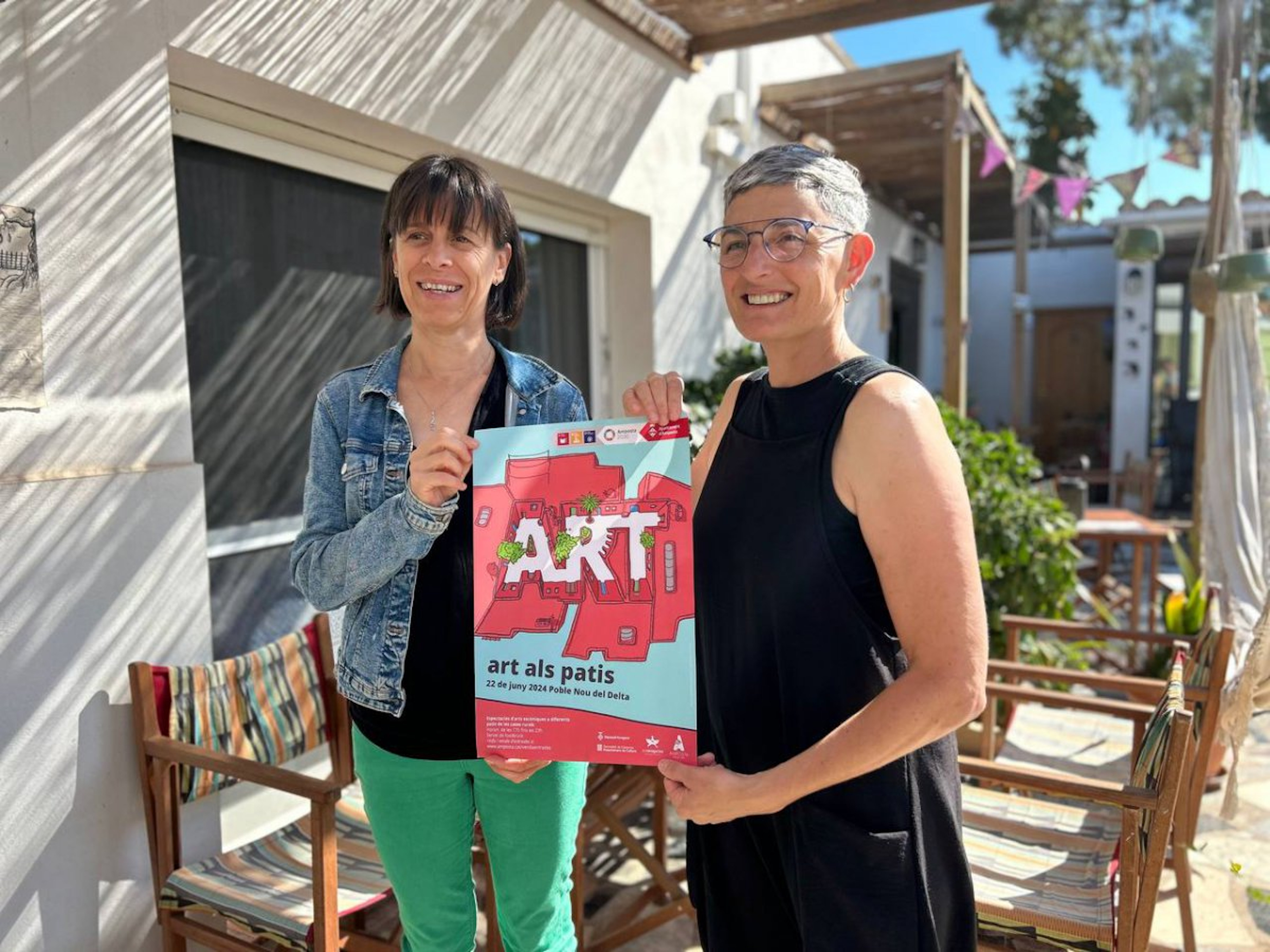 La 8a edició d’Art als Patis de Poble Nou del Delta acull sis espectacles multidisciplinaris d’artistes d’arreu del país