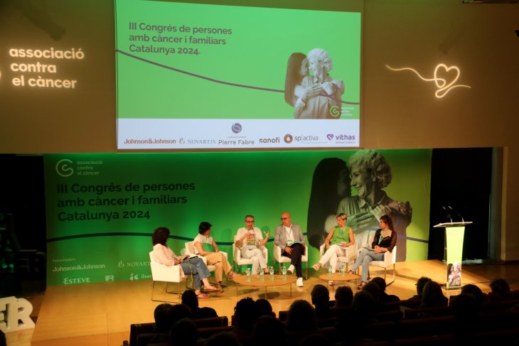 Pacients amb càncer reivindiquen a Lleida garanties per tornar al seu lloc de treball després de superar la malaltia