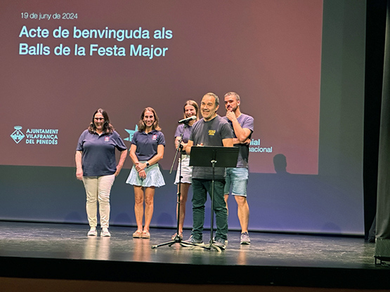 La Festa Major de Vilafranca dona la benvinguda als nous balladors