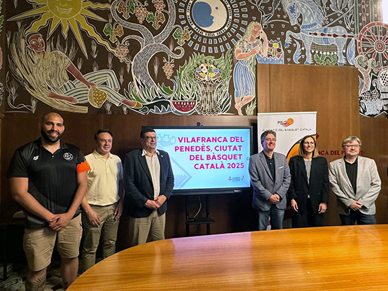Vilafranca serà la Ciutat del Bàsquet Català el 2025