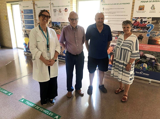 Mans Unides porta l’exposició ‘L’efecte ésser humà’ a l’Hospital Comarcal