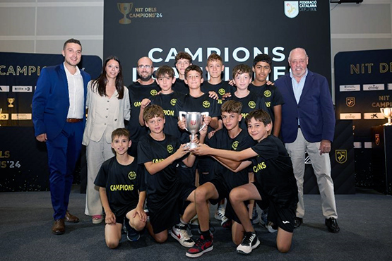 La Nit dels Campions premia 29 equips de futbol i futbol sala del Penedès-Garraf