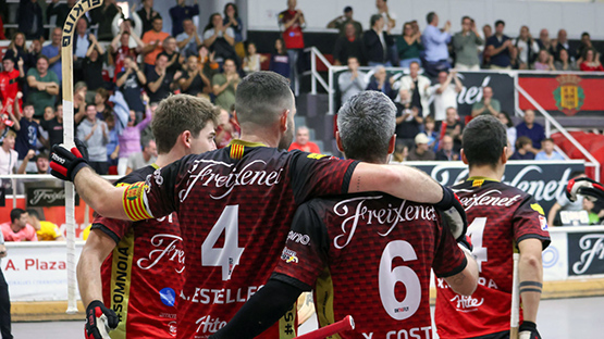 El Noia afronta aquesta nit el repte de remuntar-li la final al Barça amb un pavelló ple