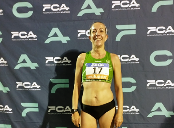 Olga Cabrera bat el seu quart rècord de la temporada