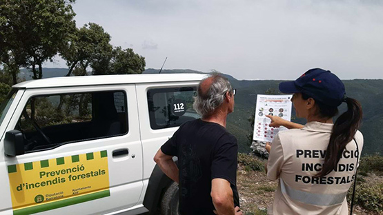 Despleguen completament el pla contra els incendis forestals a l’Alt Penedès
