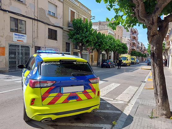 Un home de 39 anys és la víctima de l’accident laboral d’aquest matí, en caure de la teulada d’una nau a Vilafranca