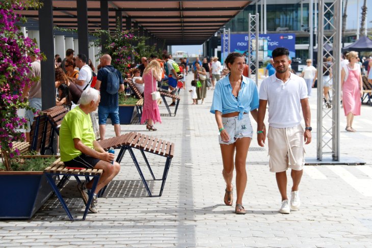 Reobre el nou Port Olímpic de Barcelona sense oci nocturn i a l’espera de posar en marxa la zona gastronòmica a l’agost