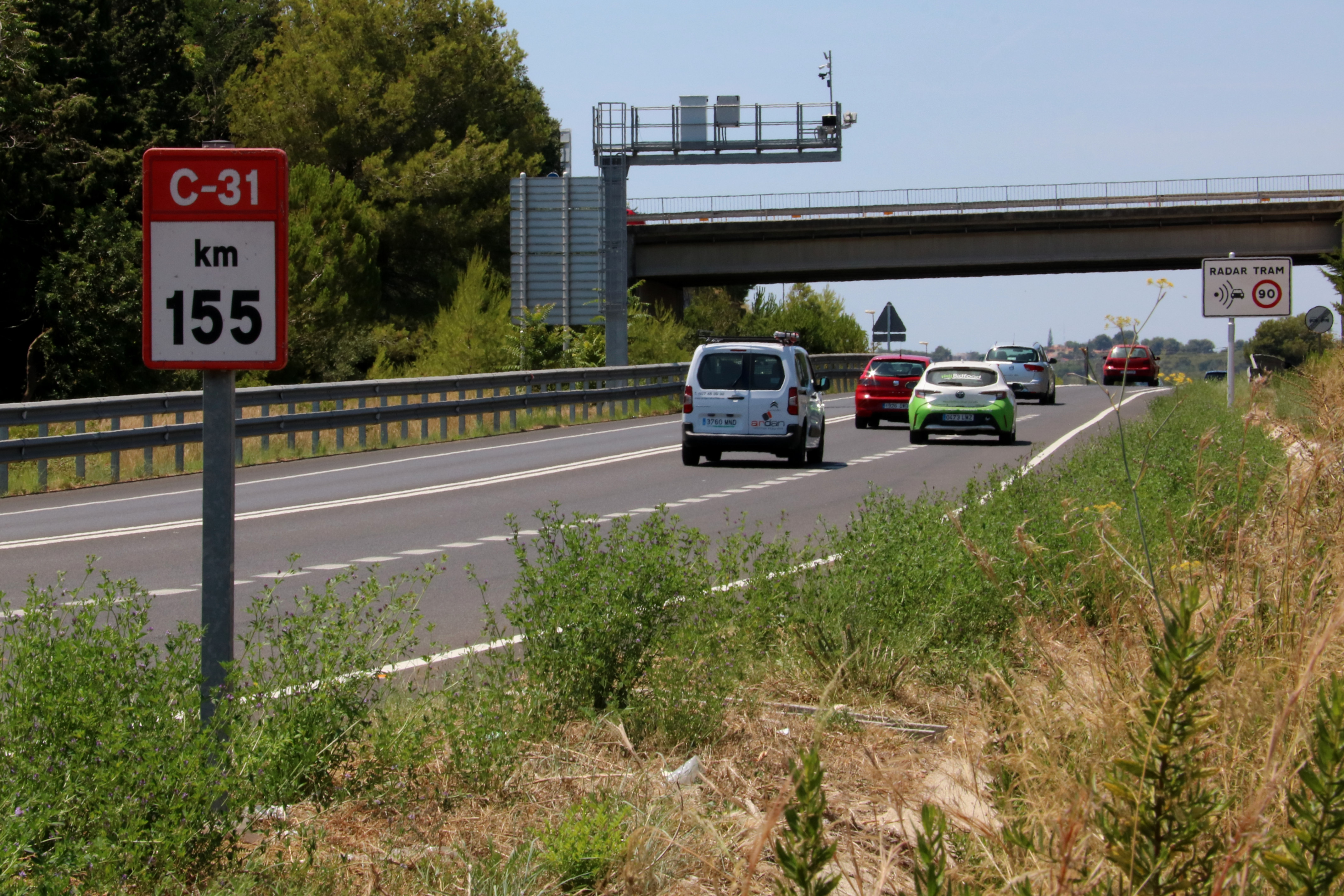 Creix un 150% l’accidentalitat a la C-31 entre Vilanova i Cubelles