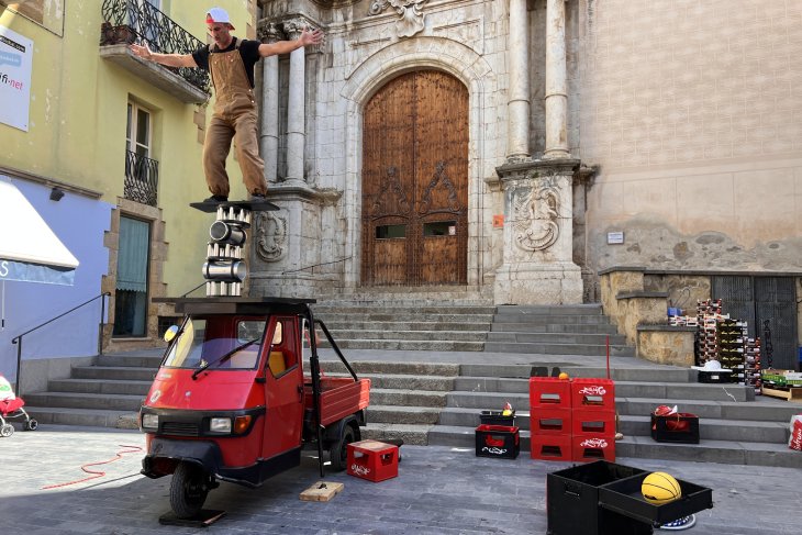 La Fira del Circ al Carrer de la Bisbal d’Empordà aplega 21.000 espectadors