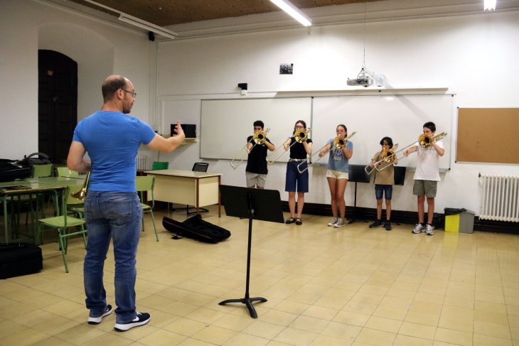 Uns 170 alumnes donen el tret de sortida al Curs Internacional de Música de la 43a Càtedra Cervera Emili Pujol