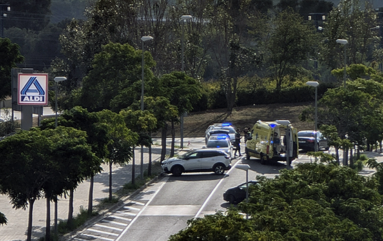 Atropellen un vianant davant de l’Aldi de Vilafranca