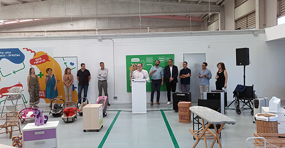 S’inaugura a Olèrdola Espai Com Nou, un centre de recuperació i reutilització de residus del Penedès i Garraf