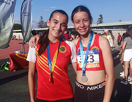 Júlia Suriol, Cristina Bach i Keren Capell, de l’Esportiu, guanyen medalles a la Final de Catalunya sub-16