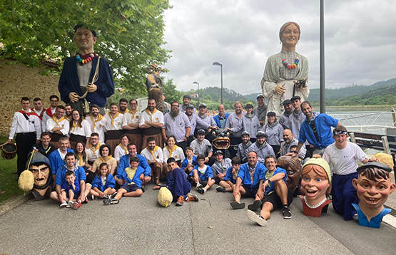 El Drac i Àliga de Vilafranca van ballar aquest cap de setmana a les Festes de Sant Pere d’Orio