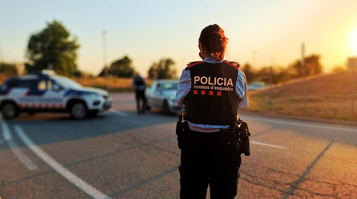 Detingut un conductor a Osona per conduir begut i amb excés de velocitat