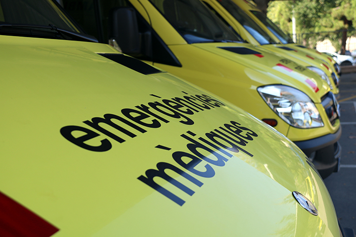 Mor un motorista en una sortida de via en una carretera local de Castellet i la Gornal