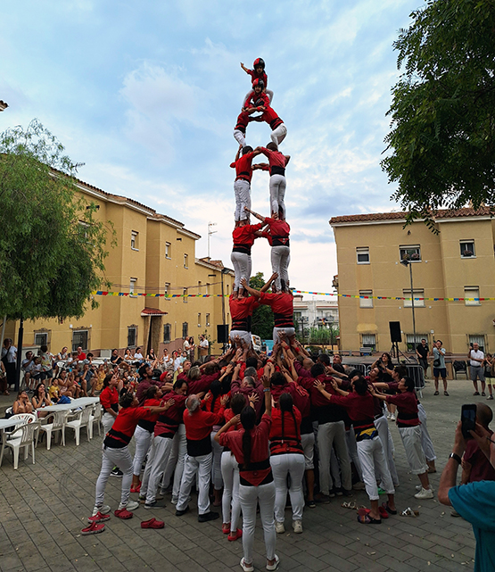 Els Xicots de Vilafranca reprenen l’activitat a la Diada de Cases Noves de Sitges